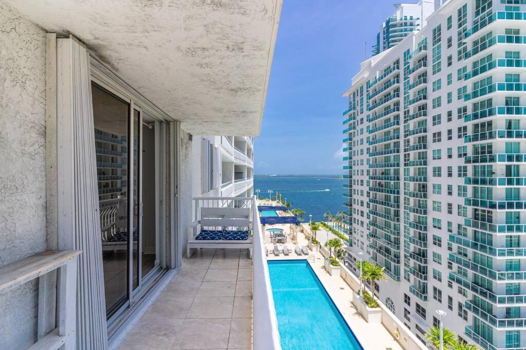 Modern 2/2 With Beautiful Ocean And Brickell Views Apartment Маями Екстериор снимка