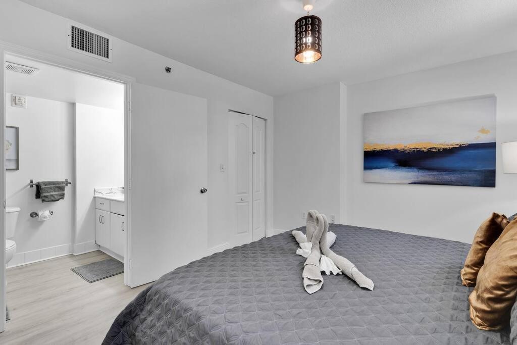 Modern 2/2 With Beautiful Ocean And Brickell Views Apartment Маями Екстериор снимка