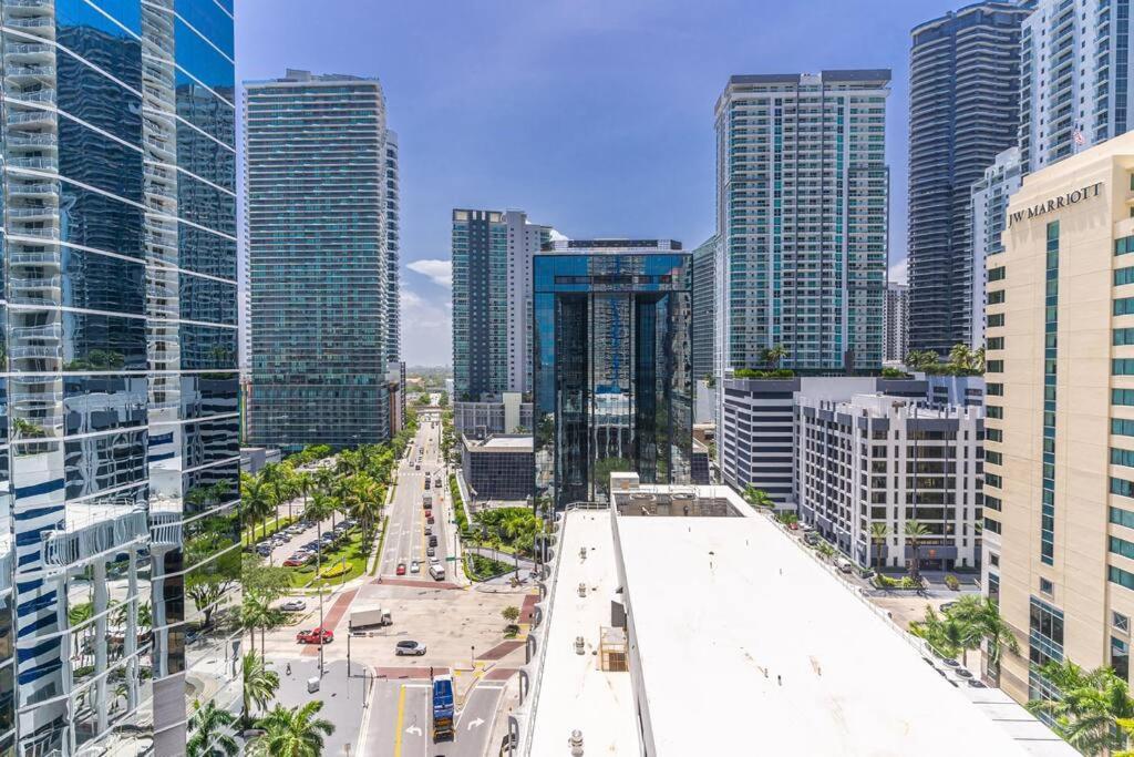 Modern 2/2 With Beautiful Ocean And Brickell Views Apartment Маями Екстериор снимка